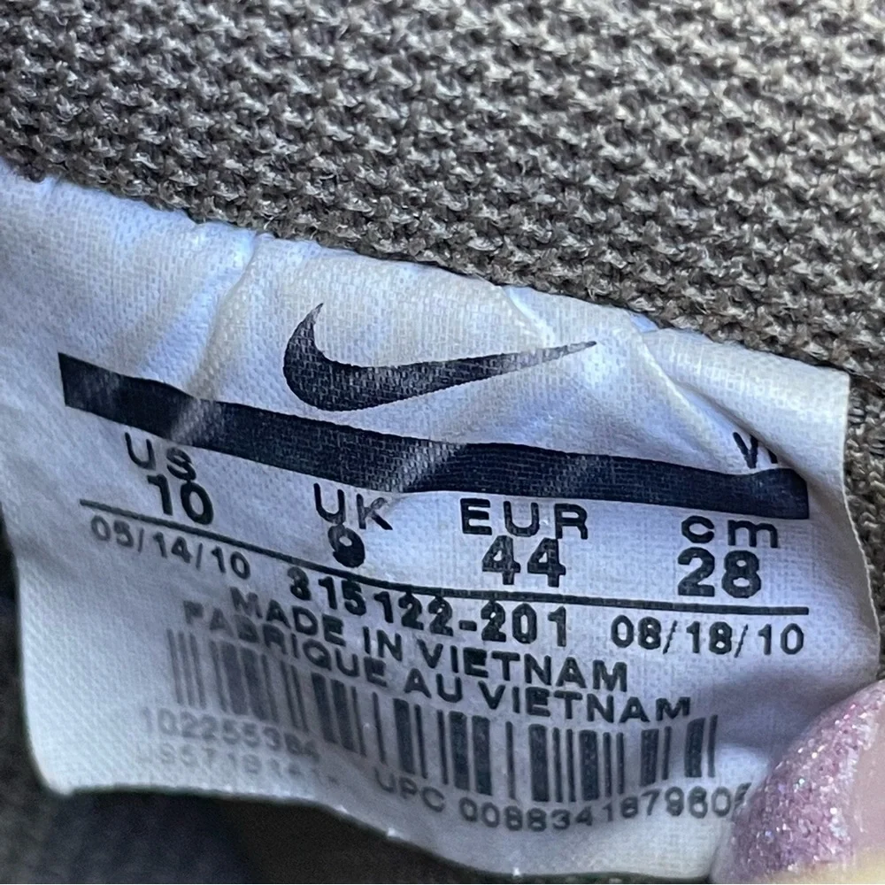 Nike Air Force AF1 82 Iguana low top shoes size 10